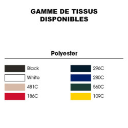 BOB EN POLYESTER MARQUAGE 1 COULEUR