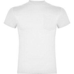 T-SHIRT COTON AVEC POCHE MARQUAGE 1 COULEUR