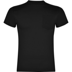 T-SHIRT COTON AVEC POCHE MARQUAGE 1 COULEUR