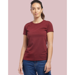 T-SHIRT FEMME WEIL 180 GR FABRIQUÉ EN FRANCE MARQUAGE 1 COULEUR