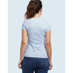 T-SHIRT FEMME WEIL 180 GR FABRIQUÉ EN FRANCE MARQUAGE 1 COULEUR