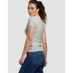 T-SHIRT FEMME WEIL 180 GR FABRIQUÉ EN FRANCE MARQUAGE 1 COULEUR