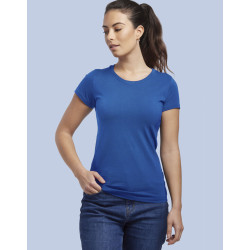 T-SHIRT FEMME WEIL 180 GR FABRIQUÉ EN FRANCE MARQUAGE 1 COULEUR