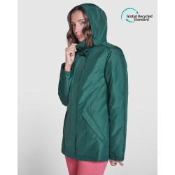 Parka chaude femme en matière recyclée