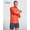 Sweat technique homme avec col demi-zip