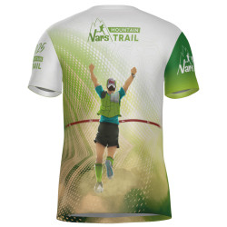 T-shirt de running 100% personnalisable en sublimation intégrale pour vos événements