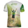 T-shirt de running 100% personnalisable en sublimation intégrale pour vos événements