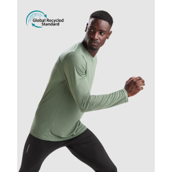 T-shirt technique manches longues 100% polyester recyclé